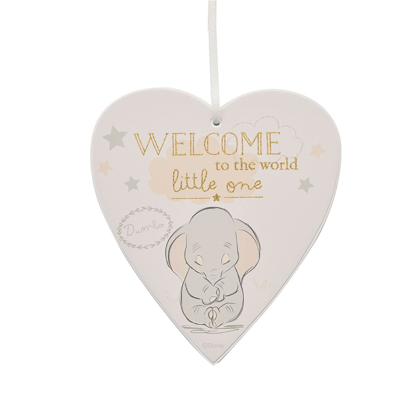 Disney Magical Beginnings - Dumbo welcome to the world plaque