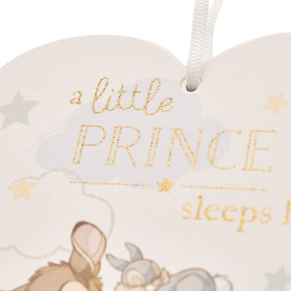 Disney Magical Beginnings - Bambi & Thumper little prince plaque