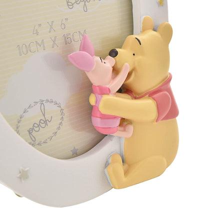 Magical Beginnings Resin Photo Frame - Winnie & Piglet