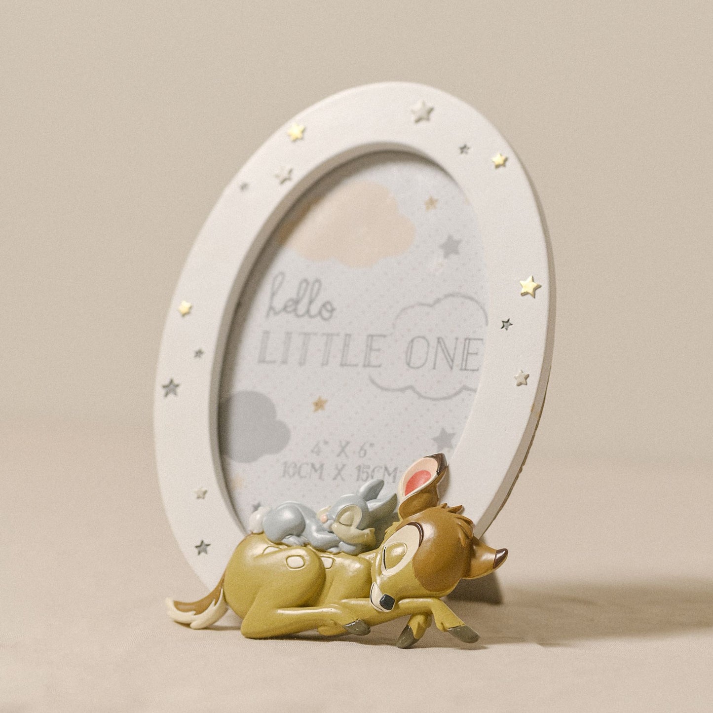 Magical Beginnings Resin photo frame - Bambi & Thumper