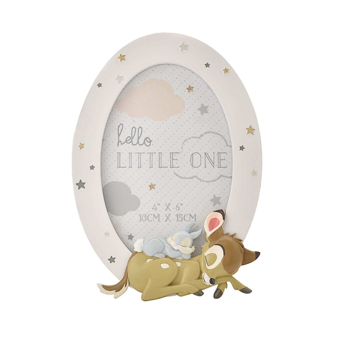 Magical Beginnings Resin photo frame - Bambi & Thumper