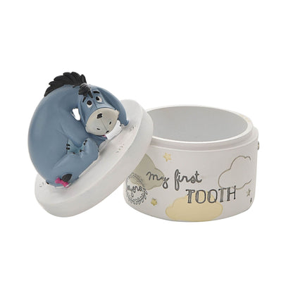 Disney Magical Begginings Tooth & Curl pots Winnie & Piglet