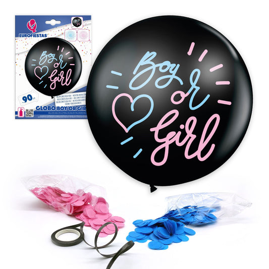 Boy or Girl? - Gender Reveal Giant Latex Balloon