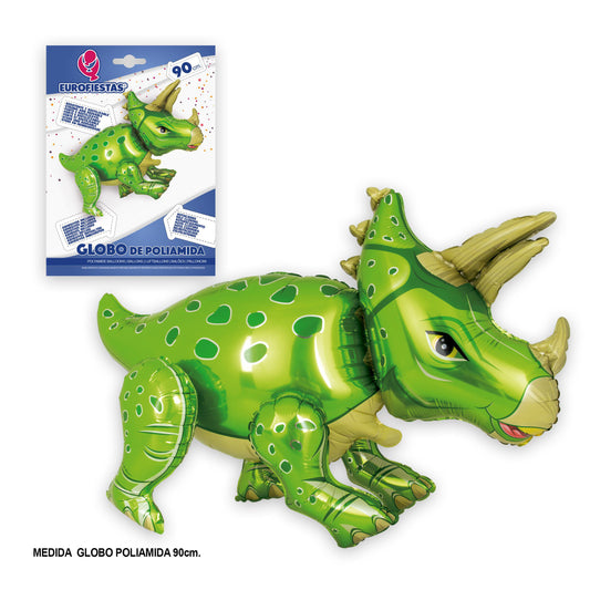 Triceratops Dinosaur - Standing or Floating Balloon