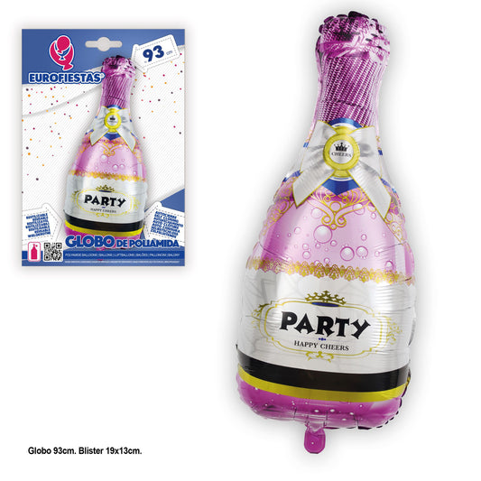 Cheers Bottle - Hanging or Floating Balloon