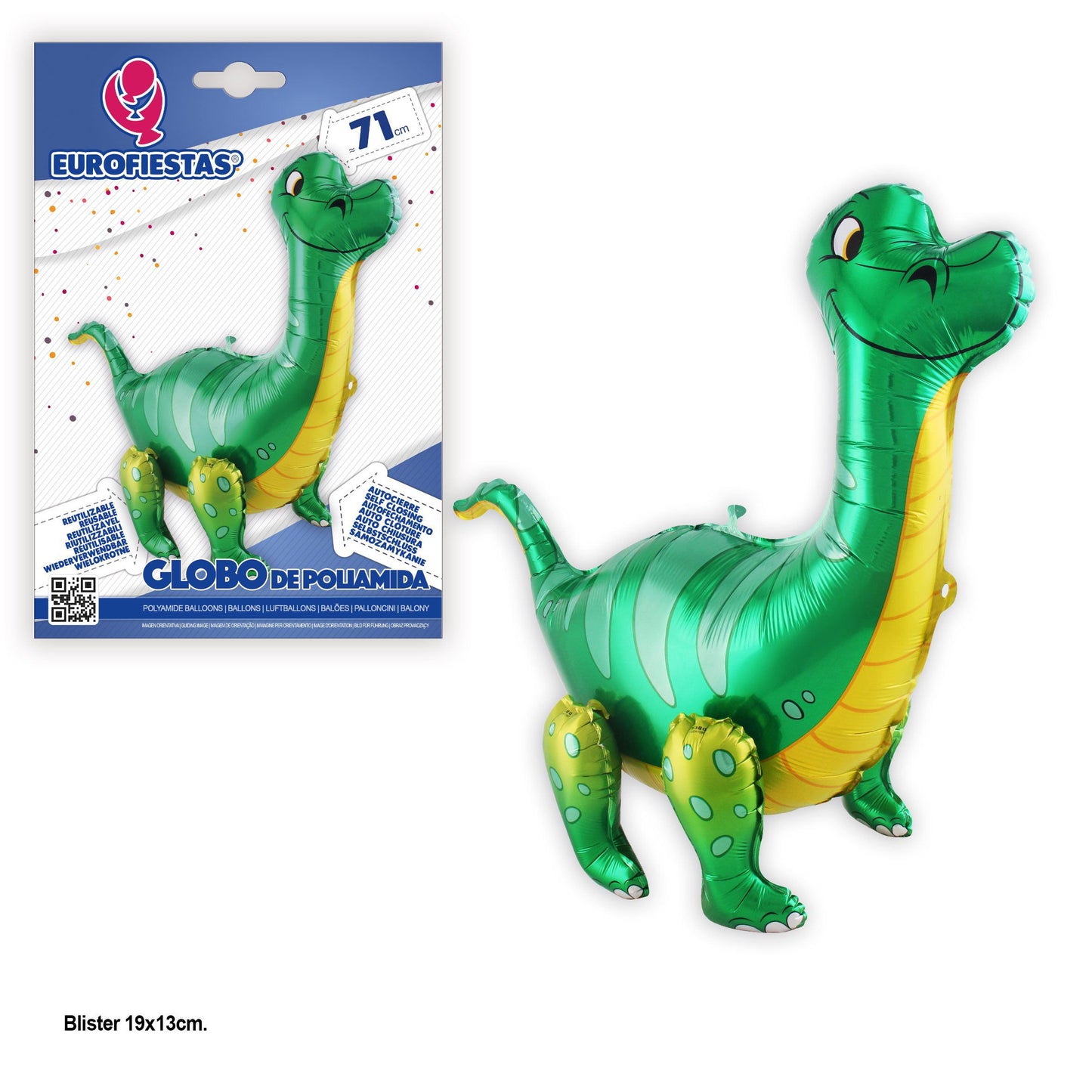 Brontosaurus Dinosaur - Standing Air Balloon